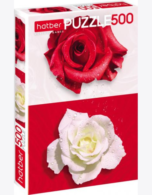 Hatber Puzzle-500 Дыхание роз,500ПЗ2_26352