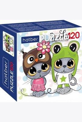 Hatber Puzzle-120 Кототерапия,120ПЗ5_19513