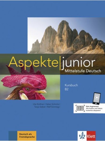 Aspekte junior B2. Kursbuch mit Audios zum Download