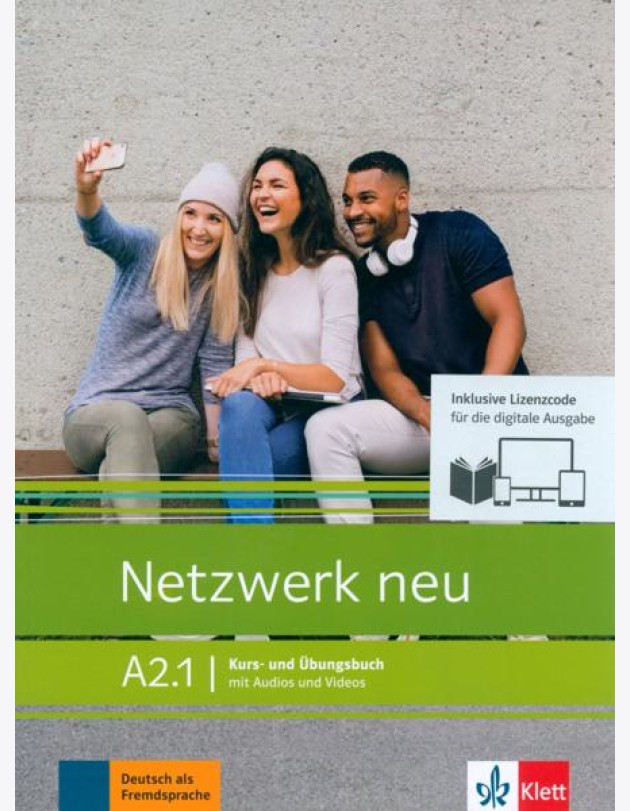 Netzwerk neu A2.1. Deutsch als Fremdsprache. Kurs- und Übungsbuch mit Audios und Videos
