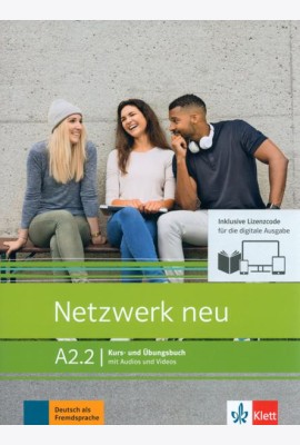 Netzwerk neu A2.2. Deutsch als Fremdsprache. Kurs- und Übungsbuch mit Audios und Videos