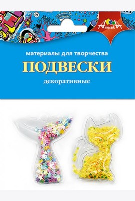 Декоративные подвески Кошечка и хвостик,С3535-07