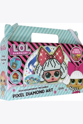Мини-мозаика на магните LOL Diva 13,61*10,61,W0457