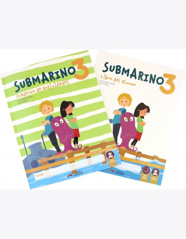 Submarino 3. Pack. Libro del alumno + Cuaderno de actividades