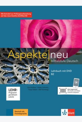 Aspekte neu. B2. Lehrbuch mit DVD. Mittelstufe Deutsch