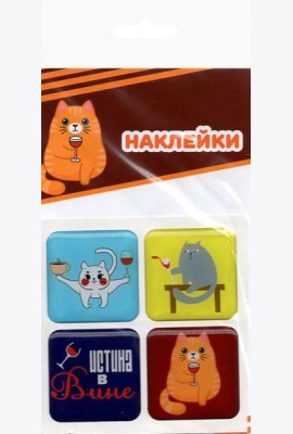 Набор леденцовых наклеек 