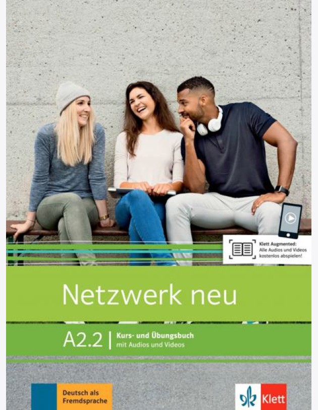 Netzwerk neu. A2.2. Kurs- und Ubungsbuch mit Audios und Videos