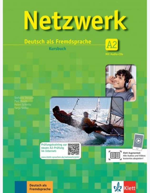 Netzwerk. Kursbuch Gesamtband A2 + 2 CD (+ Audio CD)