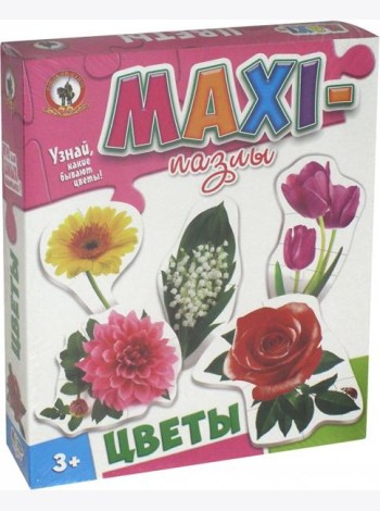 Пазлы 50234/03534 Макси Цветы Русский стиль
