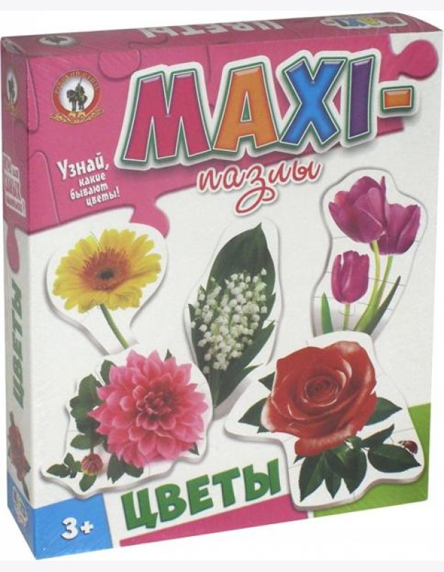 Пазлы 50234/03534 Макси Цветы Русский стиль