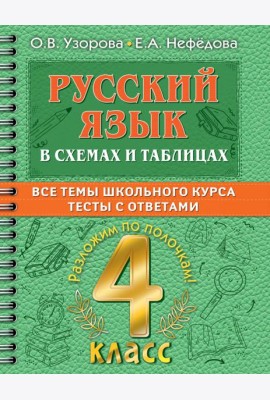 Русский язык в схемах и таблицах. Все темы школьного курса 4 класса с тестами