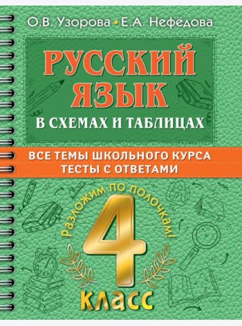 Русский язык в схемах и таблицах. Все темы школьного курса 4 класса с тестами