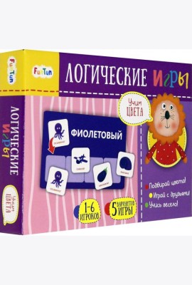 Логические игры - Учим цвета,F1205002P