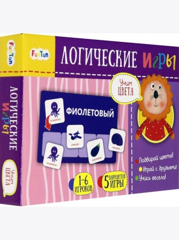 Логические игры - Учим цвета,F1205002P