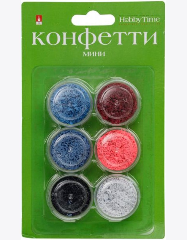 Мини-конфетти д/декора 
