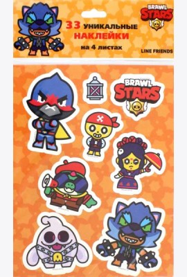 Наклейки Brawl Stars,NA0019