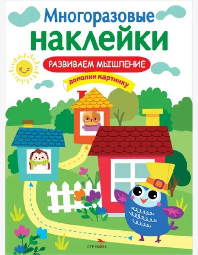 МНОГОРАЗОВЫЕ НАКЛЕЙКИ. Развиваем мышление