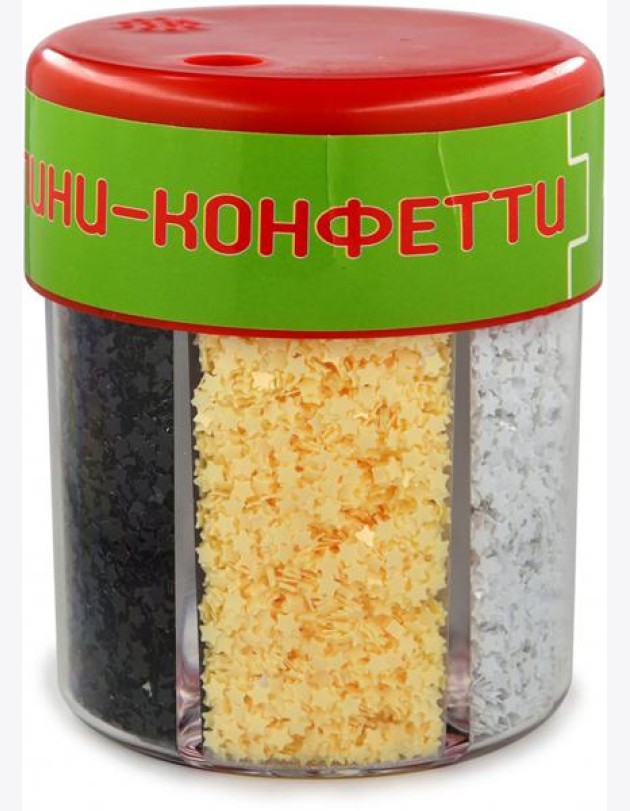 Мини-конфетти д/декора 