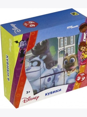 87196 DISNEY 9 кубиков 