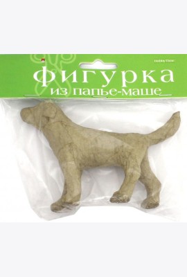 Фигурка из папье-маше СОБАКА,2-593/15