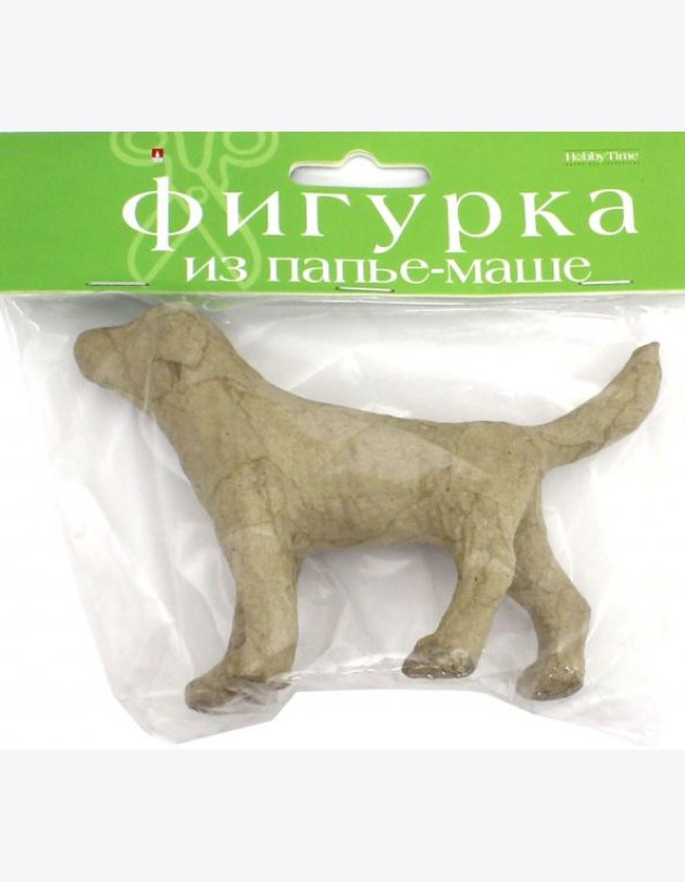 Фигурка из папье-маше СОБАКА,2-593/15