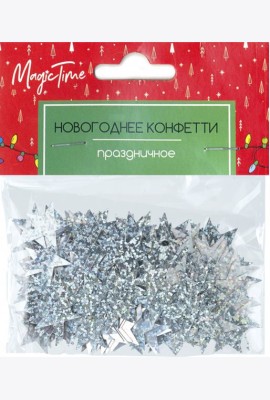 Новогоднее конфетти Радужные звездочки 87149