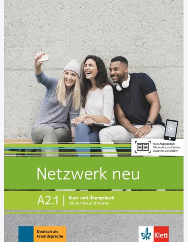 Netzwerk neu. A2.1. Kurs- und Ubungsbuch mit Audios und Videos