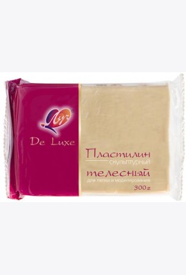 Пластилин скульпт. Люкс 300г телесный 23С 1482-08