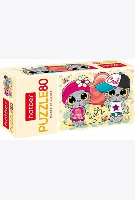 Hatber Puzzle-80 Кототерапия,80ПЗ5_19512