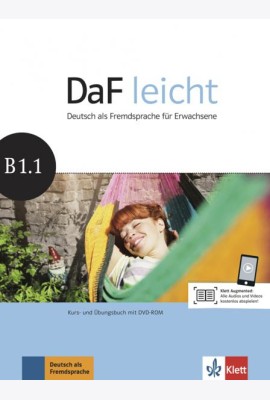 DaF leicht B1.1. Deutsch als Fremdsprache für Erwachsene. Kurs- und Übungsbuch mit DVD-ROM