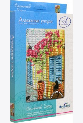 Алмазные узоры. Солнечный город 10*15,04726