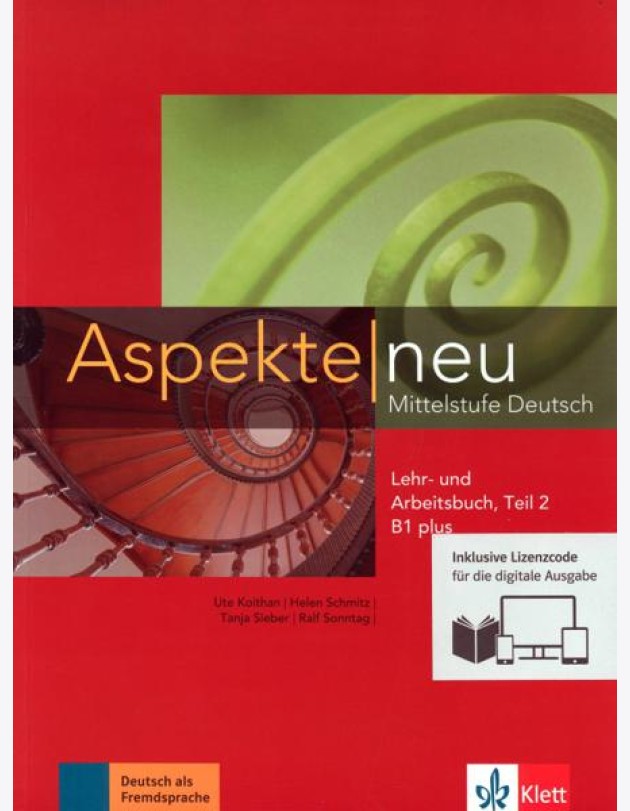 Aspekte neu. B1 plus. Lehr- und Arbeitsbuch. Teil 2. Mittelstufe Deutsch