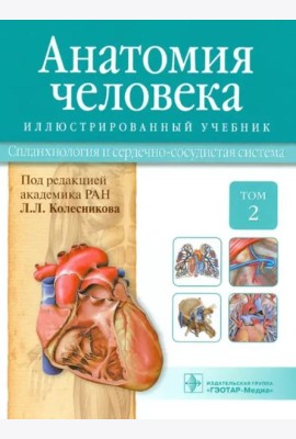 Анатомия человека. Учебник. В 3-х томах. Том 2. Спланхнология и сердечно-сосудистая система