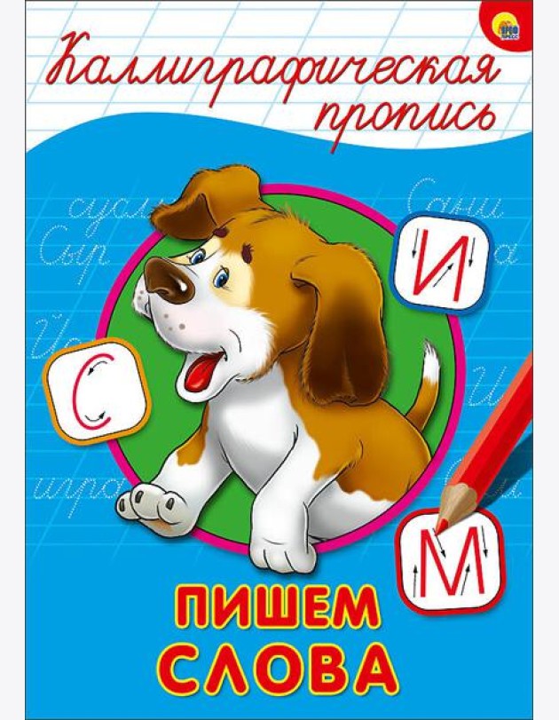 КАЛЛИГРАФИЧЕСКАЯ ПРОПИСЬ А4. ПИШЕМ СЛОВА