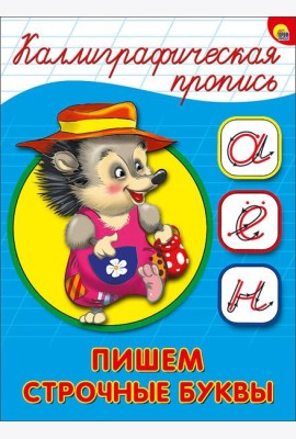 КАЛЛИГРАФИЧЕСКАЯ ПРОПИСЬ А5. ПИШЕМ СТРОЧНЫЕ БУКВЫ