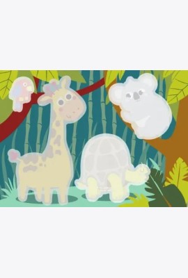 Многоразовые водные раскраски.Выпуск 6 (Зверюшки)