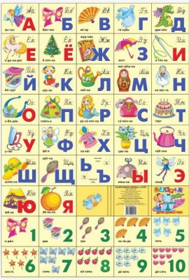 Азбука русская + счет. Для девочек
