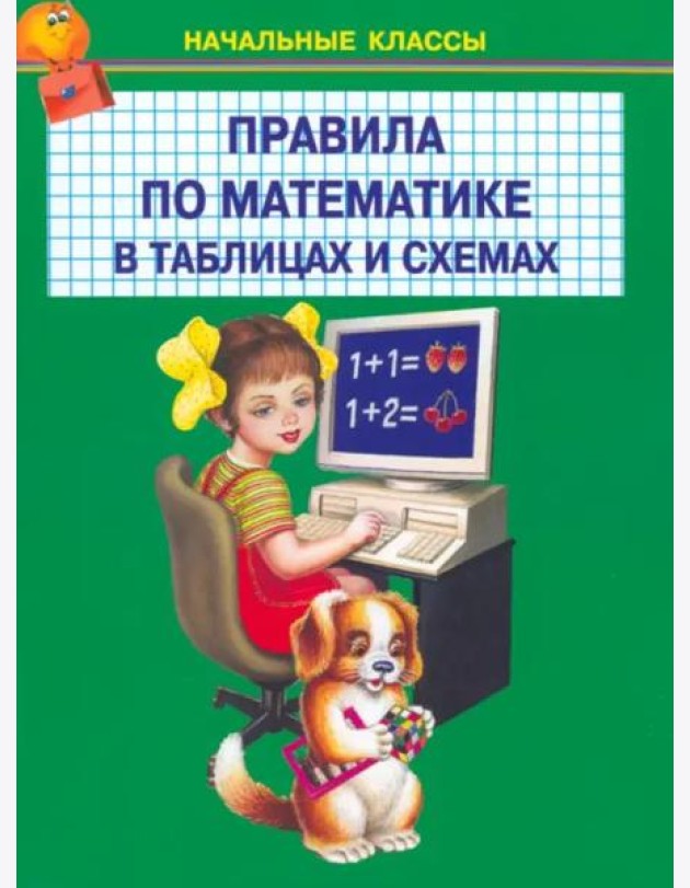 Правила по математике в таблицах и схемах. 1-4 классы