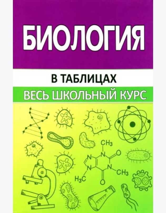Биология в таблицах. Весь школьный курс