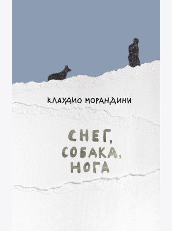 Снег, собака, нога