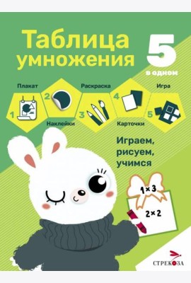5 в одном. Таблица умножения