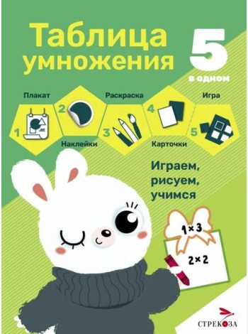 5 в одном. Таблица умножения