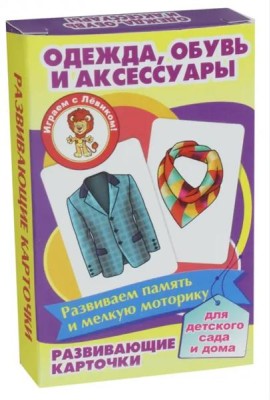 Одежда,обувь и аксессуары (развив.карточ.)