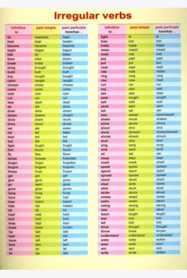 Irregular verbs