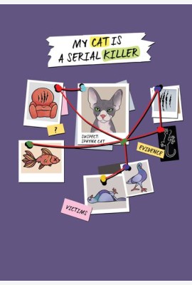 Блокнот My Cat Is a Serial Killer (А5, 144 стр., сфинкс)