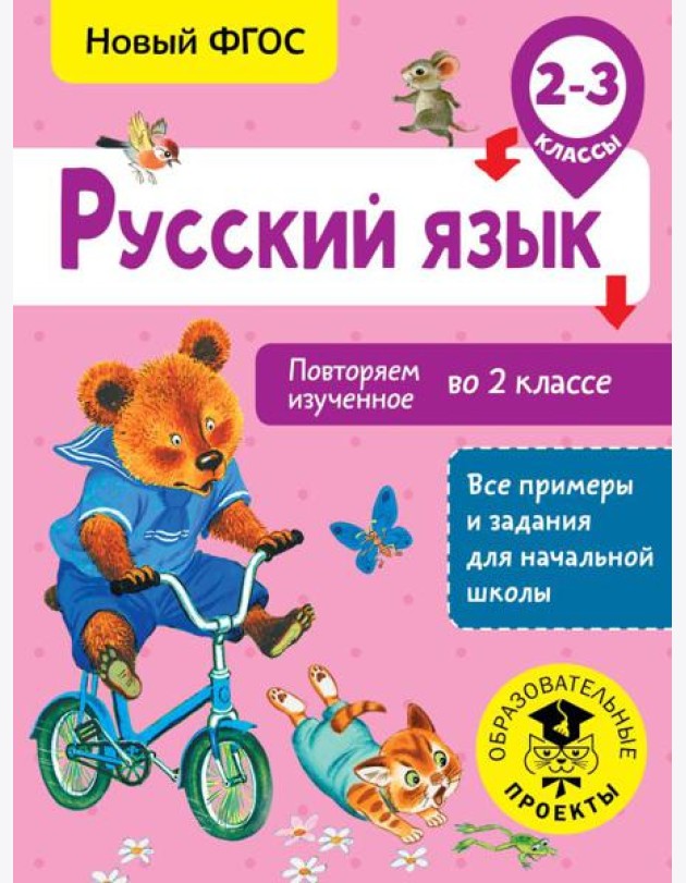 Русский язык. Повторяем изученное во 2 классе. 2-3 класс
