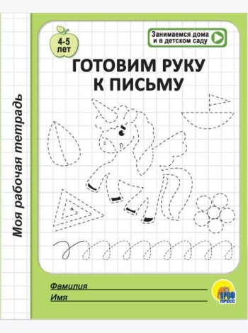 МОЯ РАБОЧАЯ ТЕТРАДЬ. ГОТОВИМ РУКУ К ПИСЬМУ