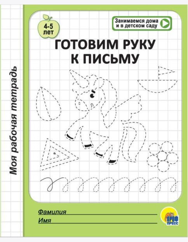 МОЯ РАБОЧАЯ ТЕТРАДЬ. ГОТОВИМ РУКУ К ПИСЬМУ
