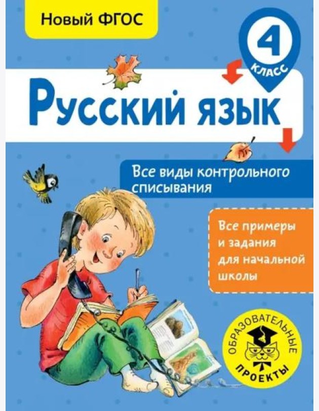 Русский язык. 4 класс. Все виды контрольного списывания