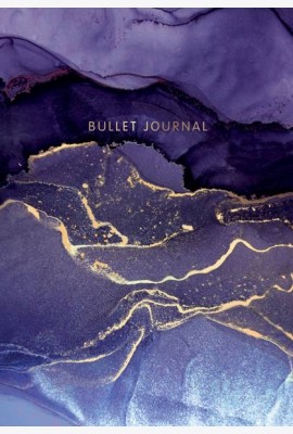 Блокнот в точку: Bullet Journal (мраморный, 160 c., с наклейками)